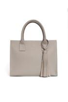  Grey Leather Bag