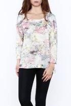  Pastel Monet Top