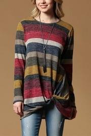  Knotted Front Tunic