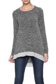  Charcoal Elongated Top