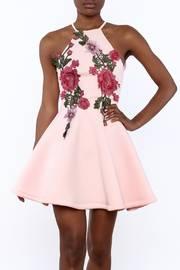  Floral Neoprene Dress