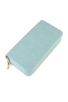  Turquoise Faux Suede Wallet