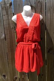  Orange Romper