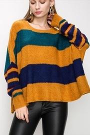  Block Poncho Top