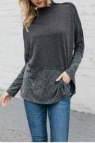  Mockneck Sweater Tunic