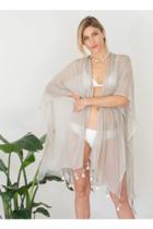  Cotton Tassel Wrap With Bag