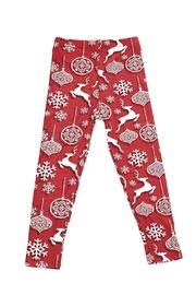  Snowflake Deer Legging