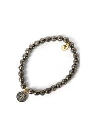  Token Cross Bracelet