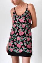  Fig Embroidered Dress