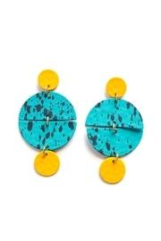  Painted Splatter Earring