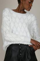  Sparkle Fur Sweater