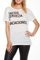  White Vacation Shirt