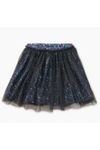  Patterned Tulle Twirl Skirt