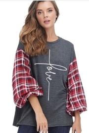  Love Plaid Top