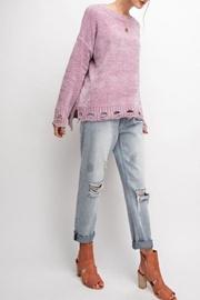  Distressed Super-comfy Sweater