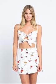  Floral Mini-skirt Set