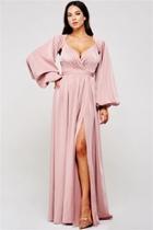 Mauve Maxi Dress