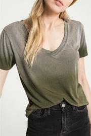  Ombre V-neck Tee