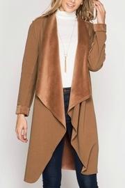  Raw Edge Cardigan