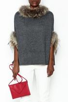  Walter Fur Lined Poncho