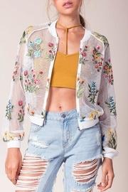  Embroidered Mesh Jacket