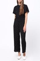  Fuffled Sleeve Jumpsuit