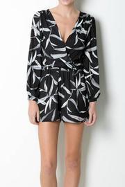  Palm Print Romper