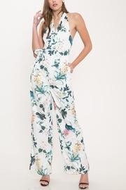  Sleeveless Floral Jumpsuit