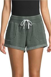  Distressed Wash Roll Hem Short