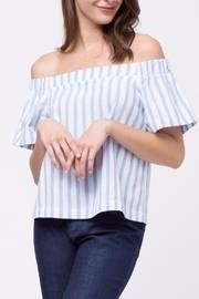  Verical Off The Shoulder Top