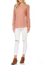  Solid Lace Sweater
