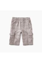  Windowpane Cargo Shorts