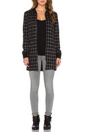  Hip-length Zippered Coat