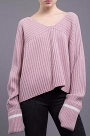  Rolled Cuff Sweater