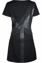  Black Geometric Dress
