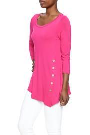  Bella Pink Button Tunic