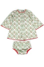  Pompom Dress Set