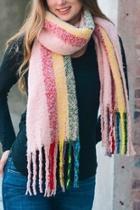  Oversized Tassel Scarf