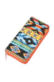  Chevron Printed Wallet