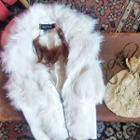  White Faux Fur Vest