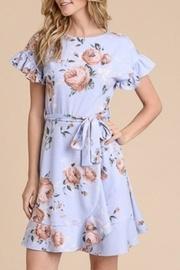  Mock-wrap Dress