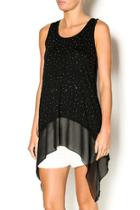  Silver Dots Long Tank