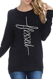  Blessed Graphic Top