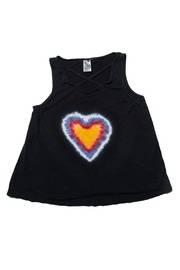  Heart Tiedye Top