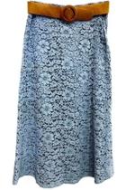  Blue Lace Skirt