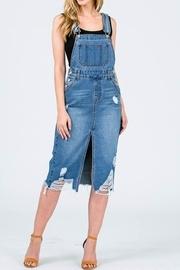  Denim Overall Skirt