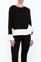  Pearls And Pleats Cuff Top