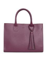  Purple Leather Handbag