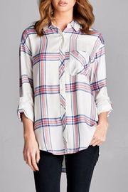  Plaid Blouse