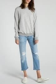 Lace Back Sweatshirt